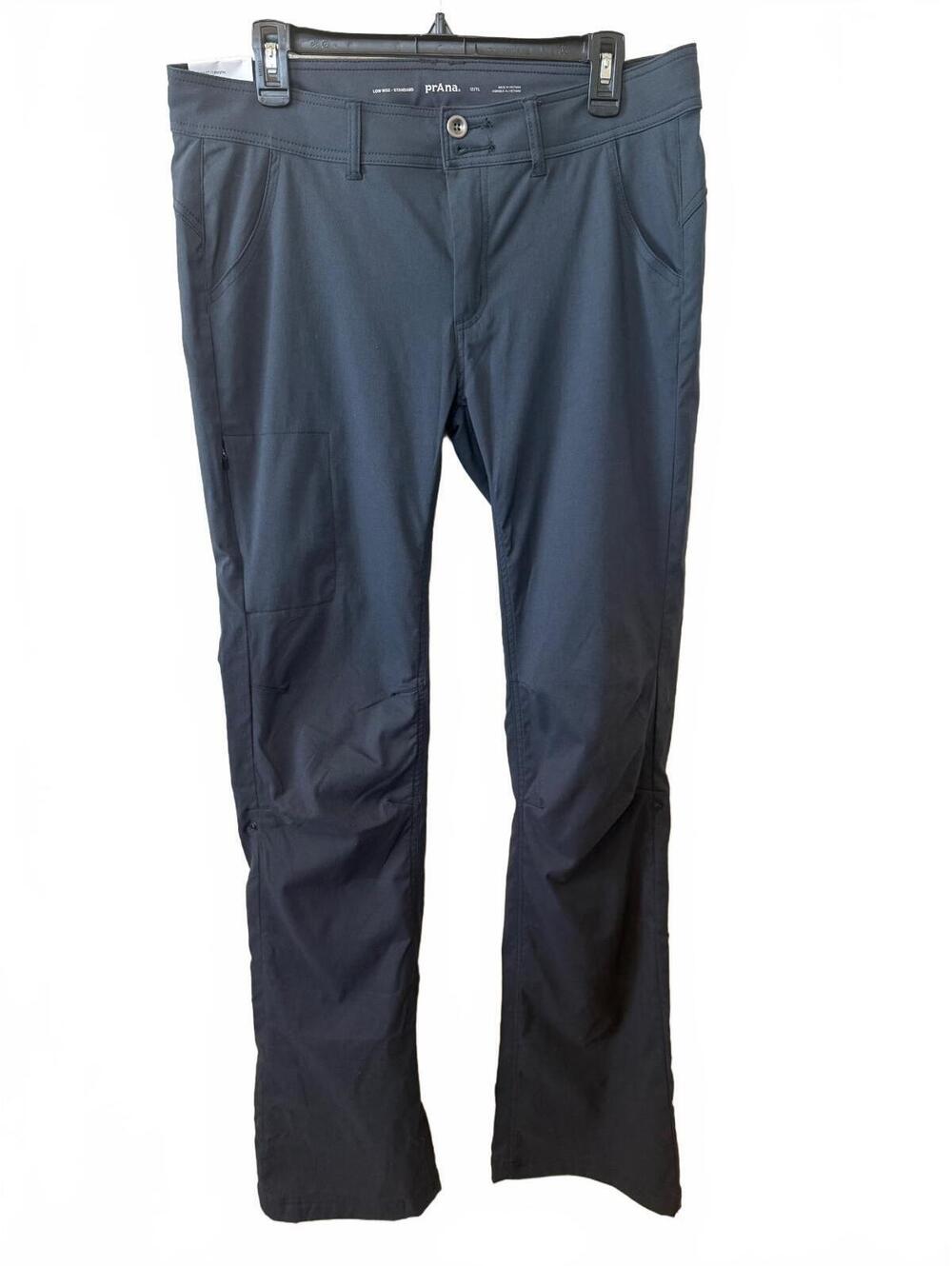 prAna Halle Pant Stormy Night Women's Sz 12 Tall Stretch Zion Hiking Pants NWT